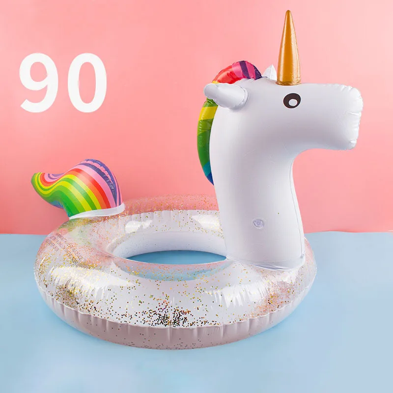 Inflatable Pool Float Swim Rings Animal Shape Swimming Ring