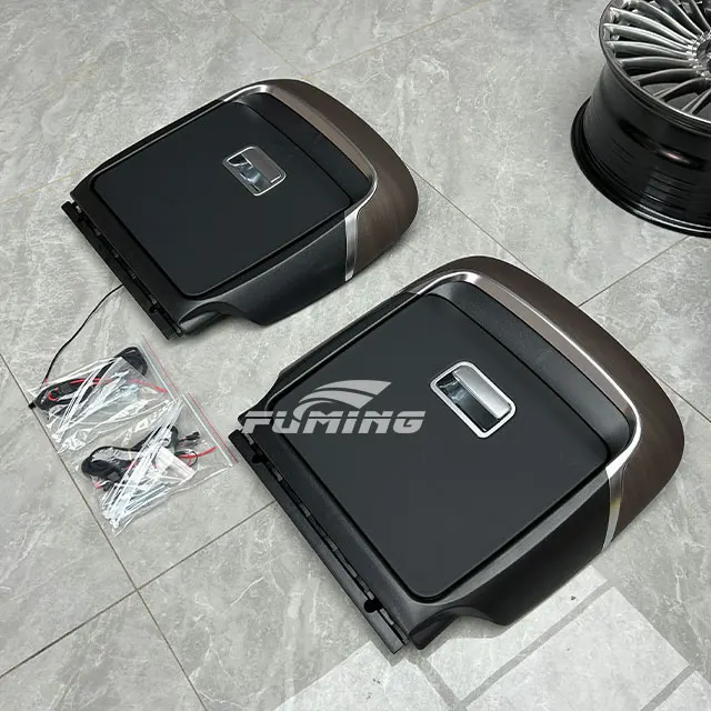 For Mercedes Benz Vito Automotive Internal Modification V-Class Installation Original Peach Wood Pattern Table Panel