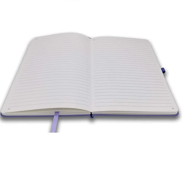 Best Hardcover Notebook with Pen Loop A5 Writing Journal College Ruled Lined Numbered Pages of Premium Thick Paper