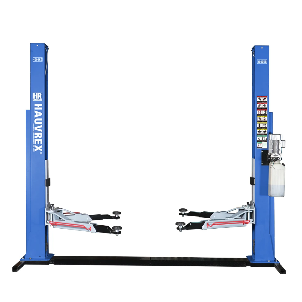 HTL2440B electric release strengthening base hydraulic garage 2 post car lift