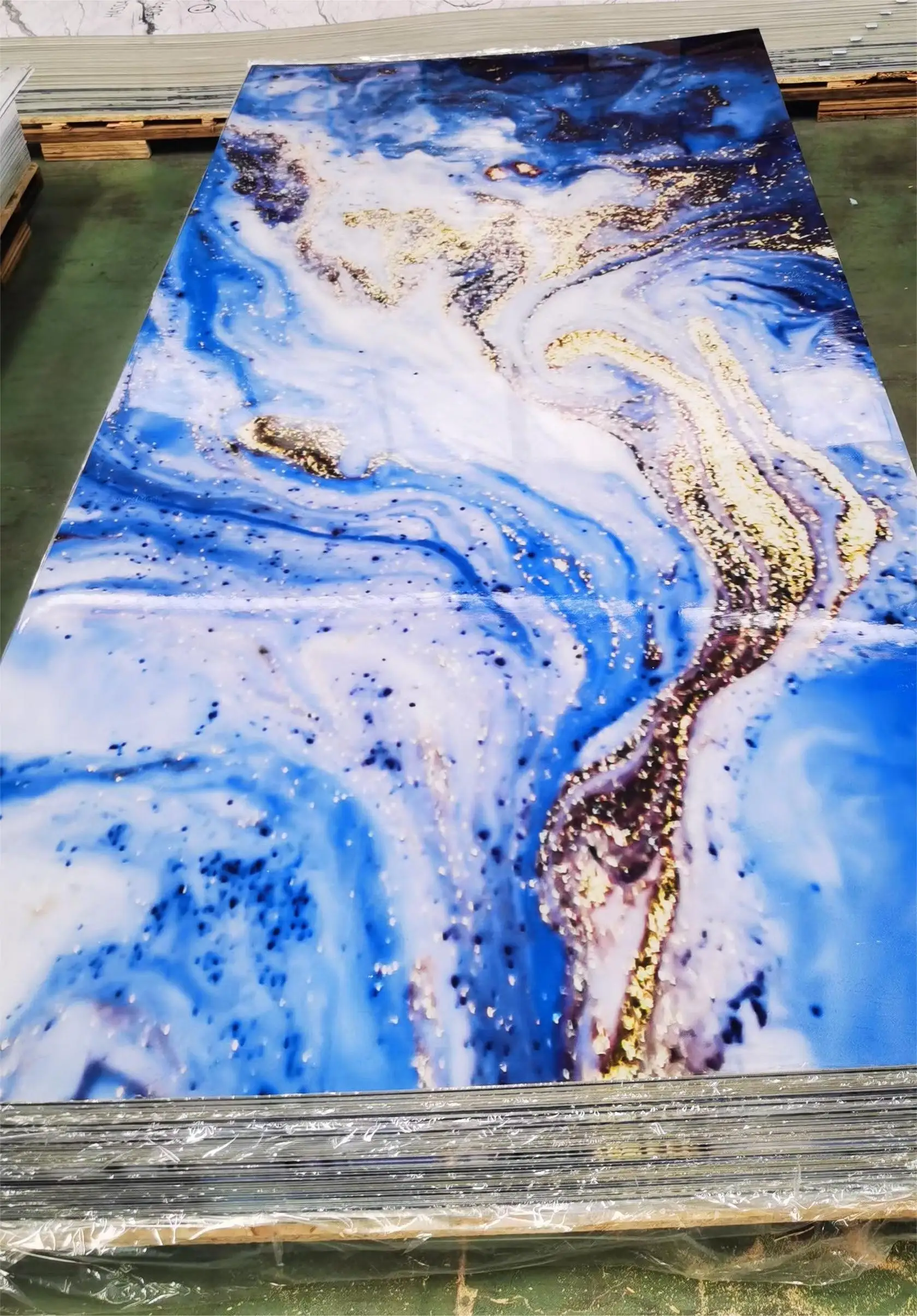 Fire Prevention Flex Pvc Plastic Marble Sheet And Pvc Foam Board For Sale