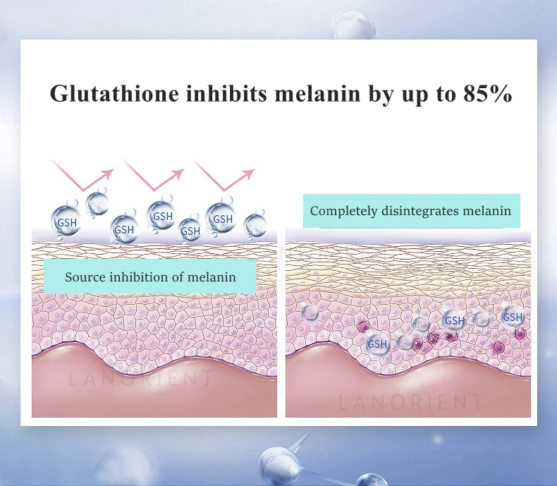 Gluta White Gelules Pour Blanchiment De La Peau Dietary Supplement for Lightening Black Skin