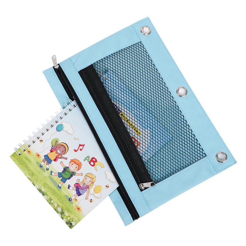 
Reproducible user dry erasable pocket transparent writing wipe drawing board dry brush bag language teaching folder 