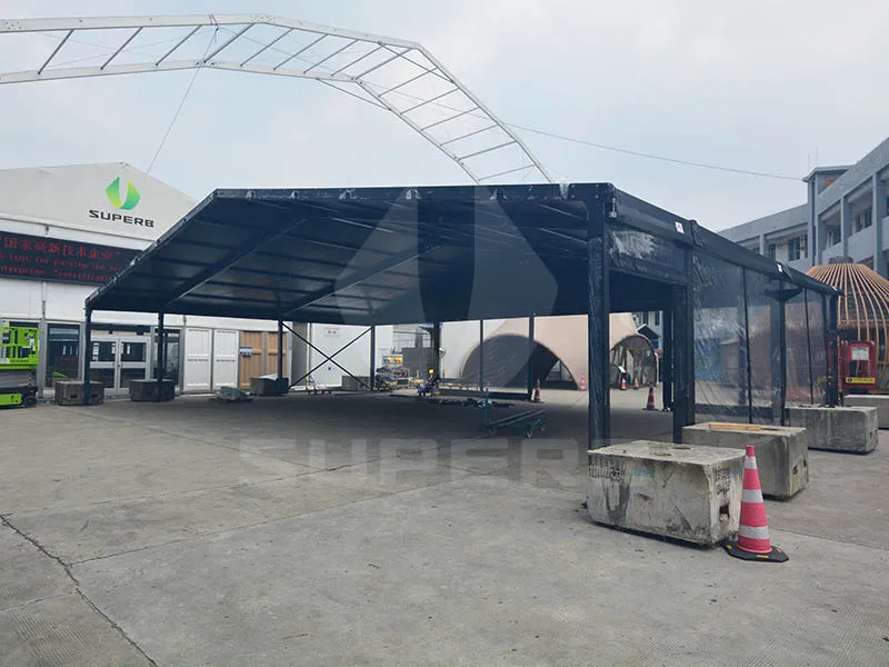 15m Span Aluminum Structural PVC Curtain Wall Wedding & Party Tent for Marquee & Reception Use