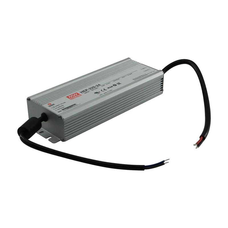 Mean Well HEP-320-24A 320W 24V 85-264VAC High Efficiency IP65 6years warranty Ac To Dc Telecom Outdoor Emergency  Power Supply