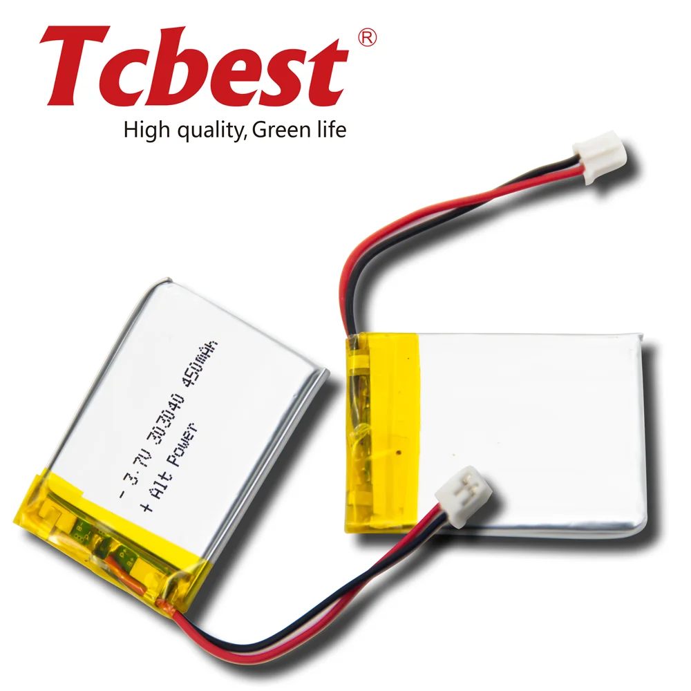High Quality Hot Selling Li polymer batteries 303040 350mAh 3.7V for Toys