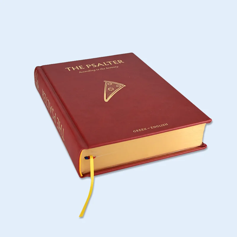 2024 OEM Printing Service Supplier Customized Mixed Color PU Leather Hardcover Religious Holy Bible