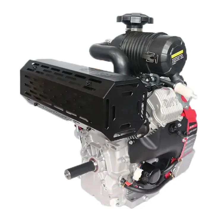 Hot selling TJ690 3600rpm 2 cylinder 4 stroke  24hp 688cc gasoline engine with E-start starting method