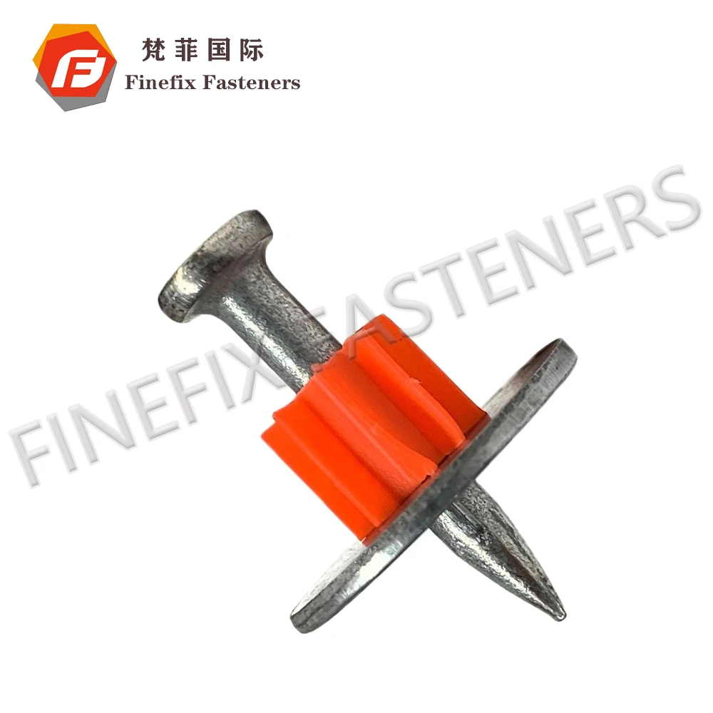 Fluted Gas Drive Pin Concrete Nails