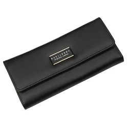 Baellerry Fashion Tri-fold Long Style Large Capacity Multifunctional Wallet For Women,Ladies Card Case Phone Bag