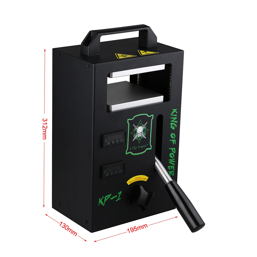 
Wholesale New KP-1 Rosin Tech Heat Press Machine 115*120 Dual Heat Plates Manual Rosin Dab Press From DDvapor 