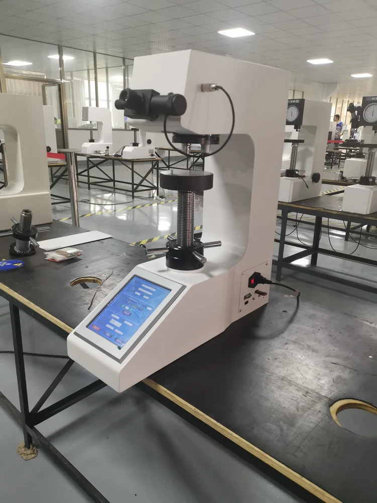 MODEL HVS-10TZ AUTO TURRET  touch screen DIGITAL DISPLAY VICKERS TYPE  HARDNESS TESTER