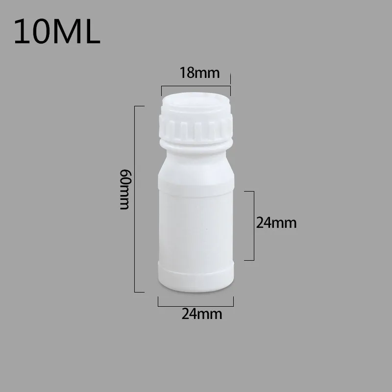 High Quality EVOH hdpe custom logo empty oil Sauce storage Plastic Round Pesticide pill wide mouth Squeeze Bottle wholesale