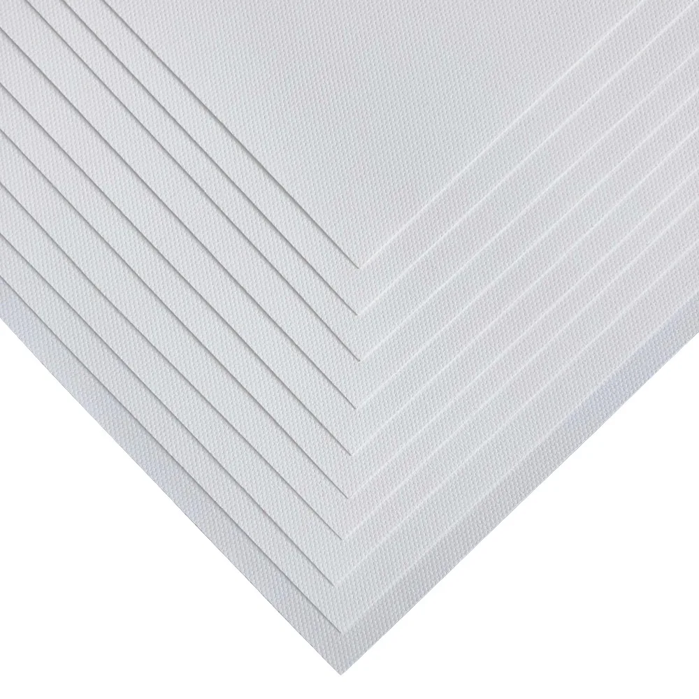 Natural Glossy 280~400gsm PolyCotton Canvas Paper Roll For Inkjet Digital Printing