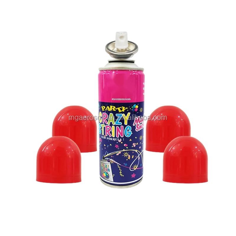 2024 Hot sale Valve and Actuator for Christmas Party Snow Spray Empty Aerosol Tin Can Metal Cylinder