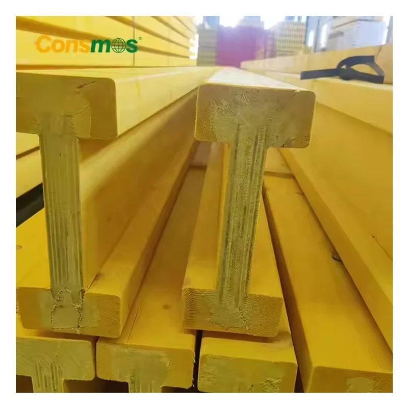 Building Construction Materials Doka Pine H20 Scaffolding Wooden Timber Beam Made in China