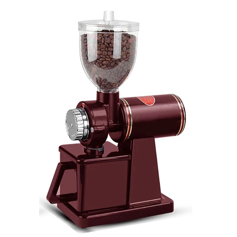 8 Grades Grinding Household Commercial Stainless Steel burr Electric Adjustable Coffee Bean Grinder Machine