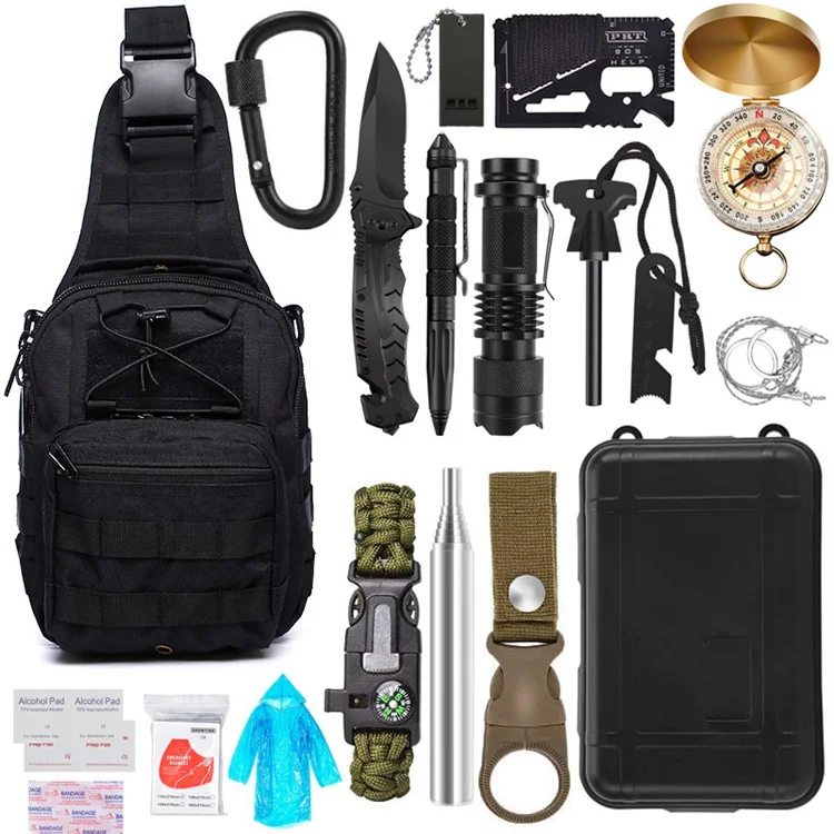 Wedacraftz Other Camping & Hiking Products Survival Gear Kits Emergency Kit Bag Camping Equipment