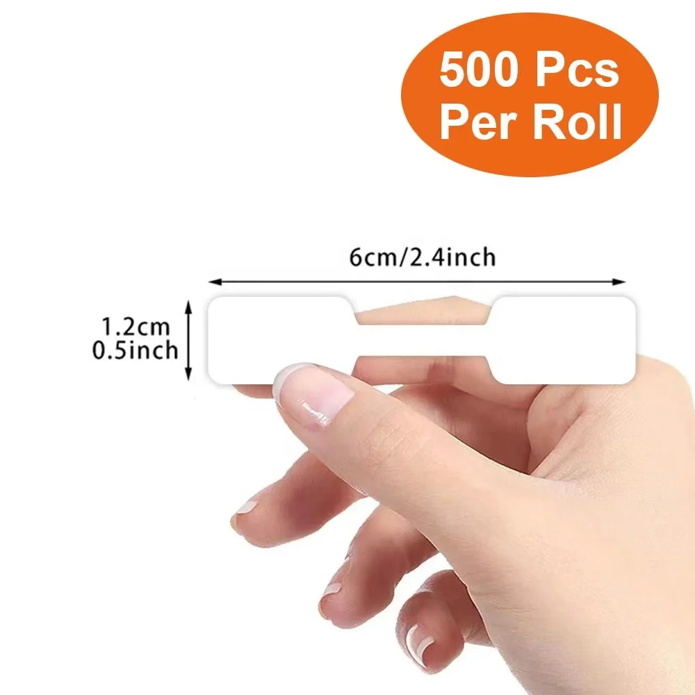 500PCS/Roll Custom Printable Jewellery Price Labels Stickers Jewellery Label Sticker Price With Your Design Label