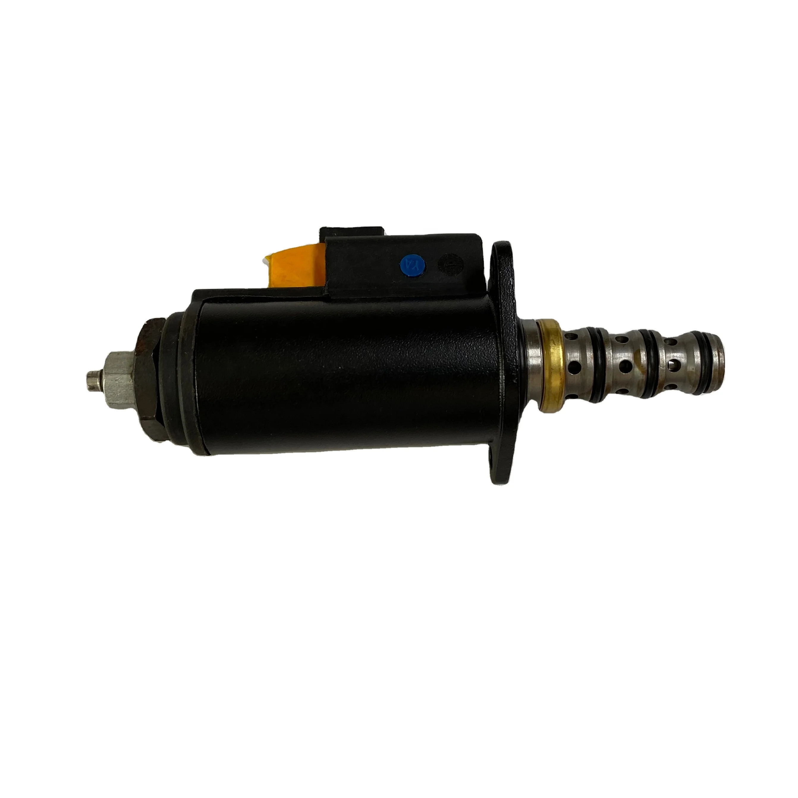Blue dot Rotate the brake solenoid valve 121-1490  of  Excavator E320B E320C