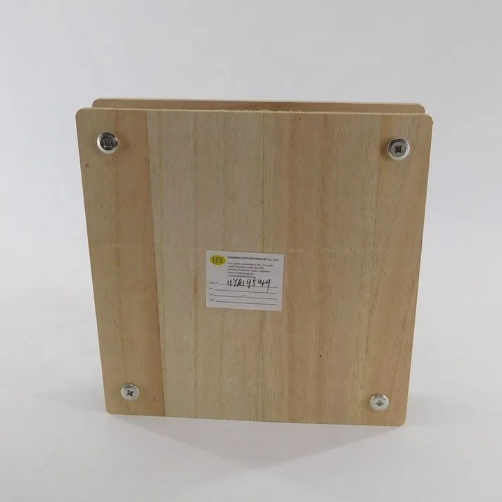 custom Hot Selling cheap Pressing Handcraft DIY Wooden Flower leaf Press with Plate panels toys kit for kids