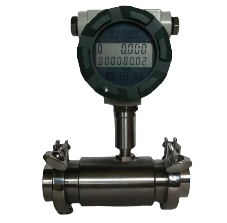 PP Adblue/Def Turbine Sewage Flow Meters Liquid Flow Meter