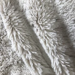 15MM Polyester  PV Plush Fabric For Making Soft Toys