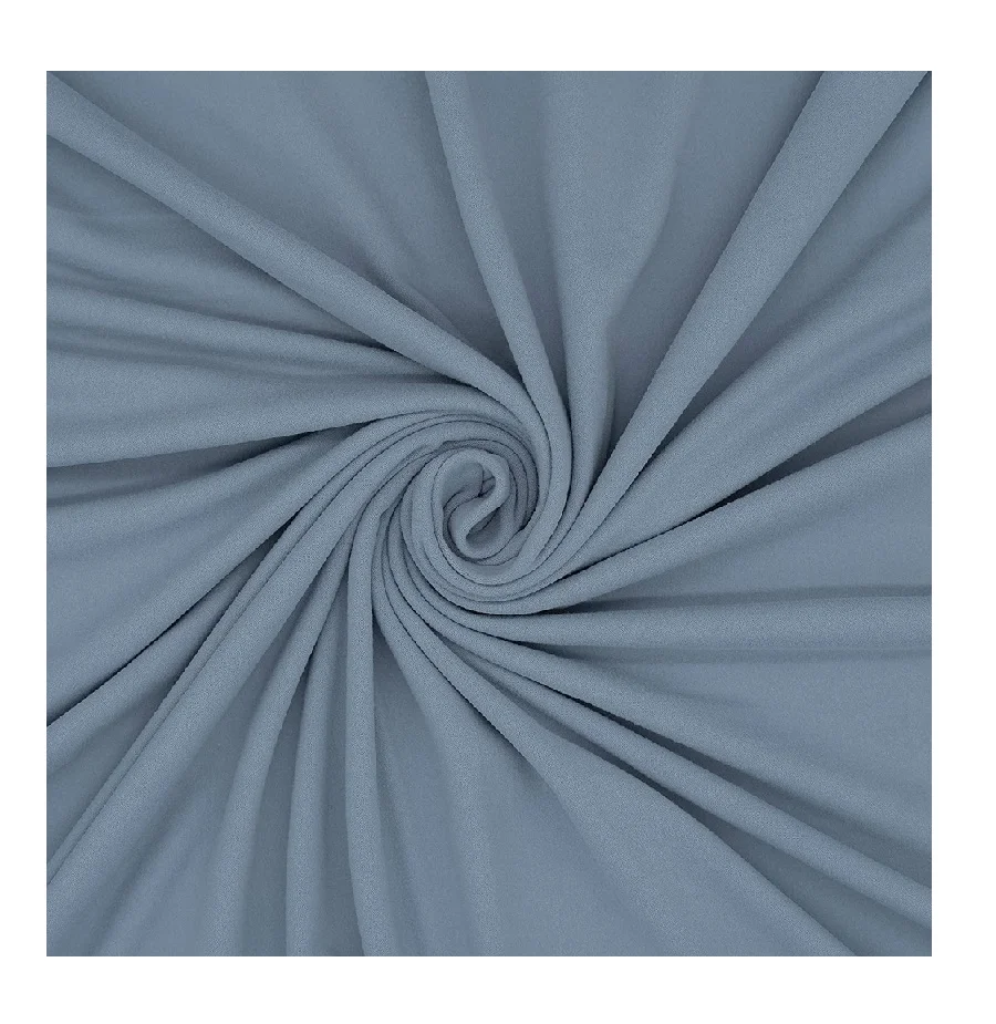 FREE SAMPLE Double Brushed Jersey Fabric Stretch Poly Spandex Knit Fabric Sewing Apparel Textile Great for Sportswear