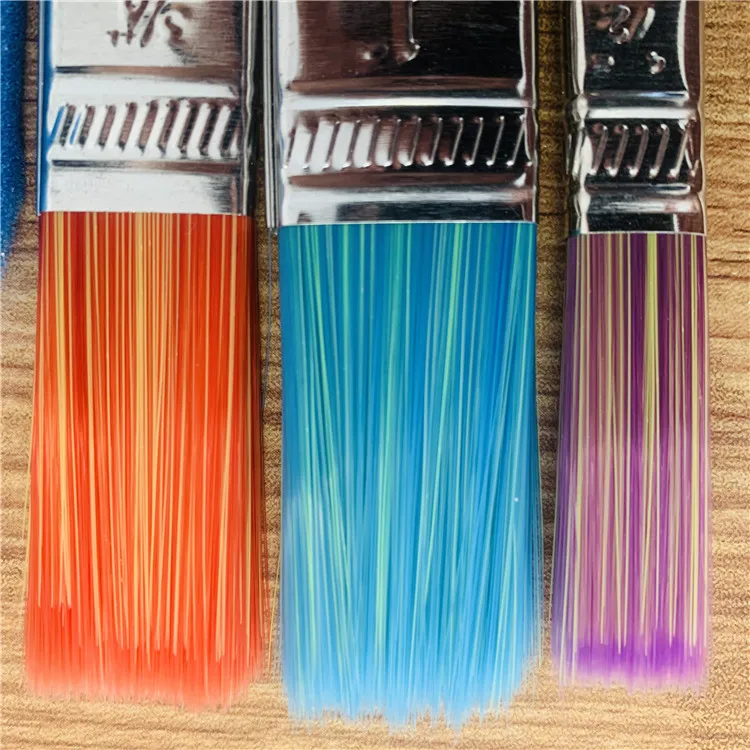 10 pcs Artist Paint Brush Set Nylon Hair Watercolor Acrylic Oil Painting Brushes Drawing Art Supplies