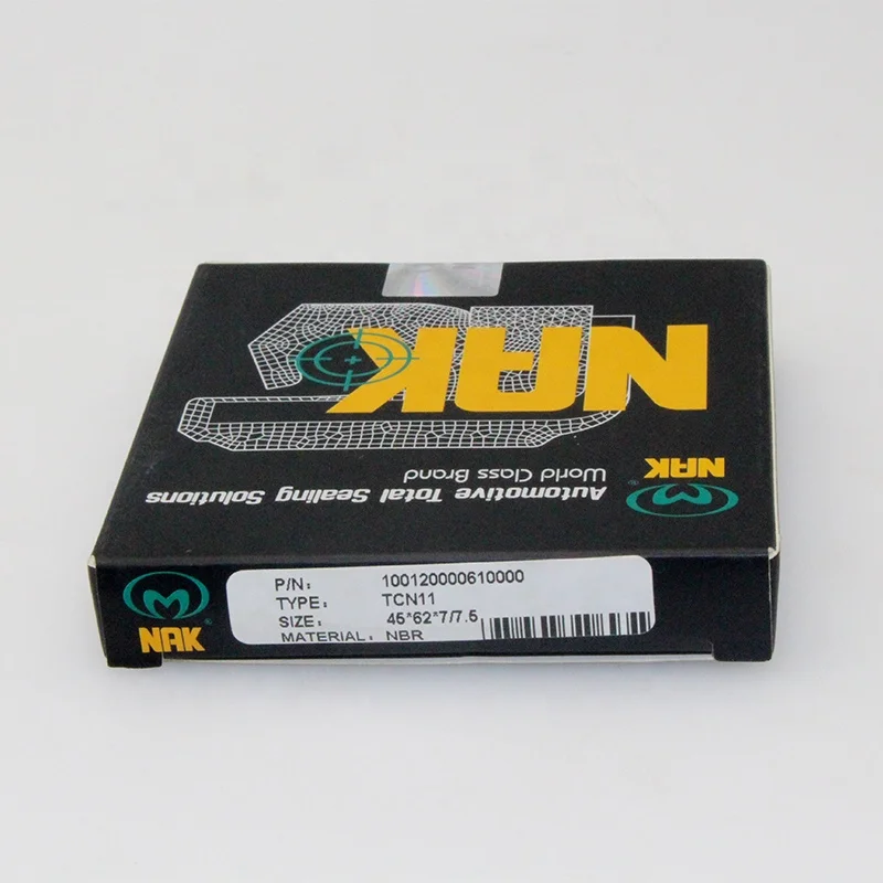 NAK Excavator Skeleton Oil Seal TCH11 45*62*7/7.5 Main Pump Seal NAK