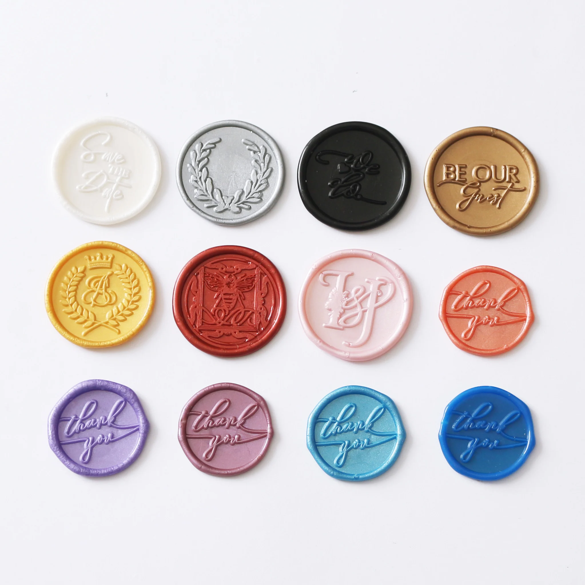 Custom Design Wax Sticker Wholesale Decoration Wax Seal for Envelope and Tracing Paper