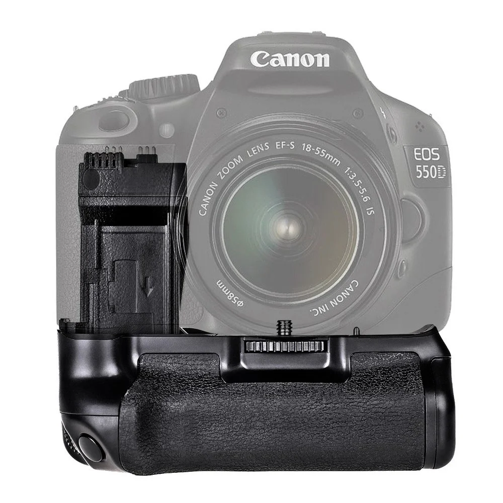 Батарейная ручка держатель для Canon 550D 600D 650D 700D Rebel T2i T3i T4i T5i работать с LP-E8 батарея замена