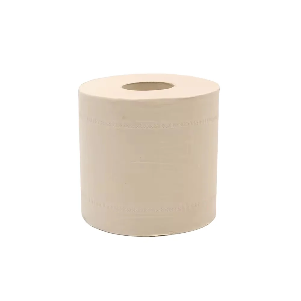 BOSI  ECRU Bathroom tissue 3 ply 120g bamboo toilet paper toilet tissue paper custom jumbo roll recycled tissues