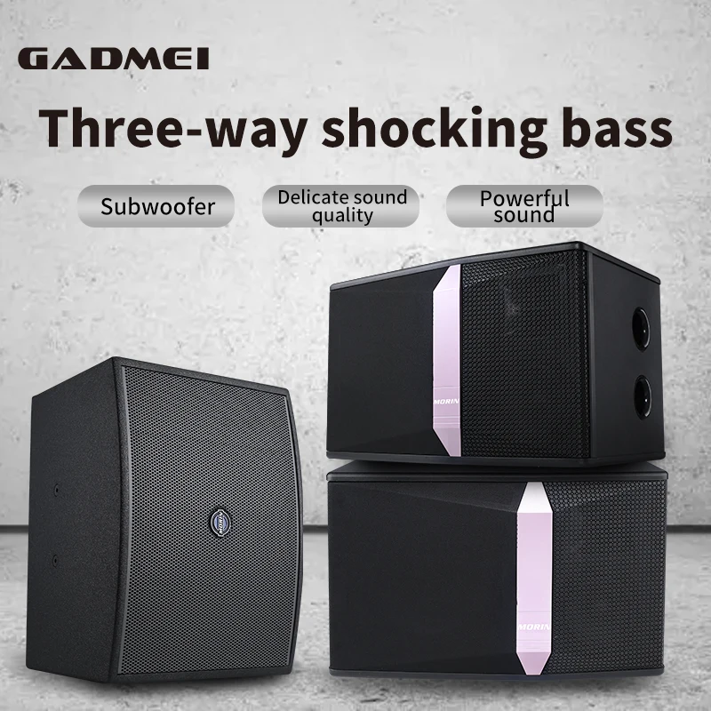 Indoor 10 inch dj party  speaker 1000w karaoke speaker home theater passive speaker professional audio