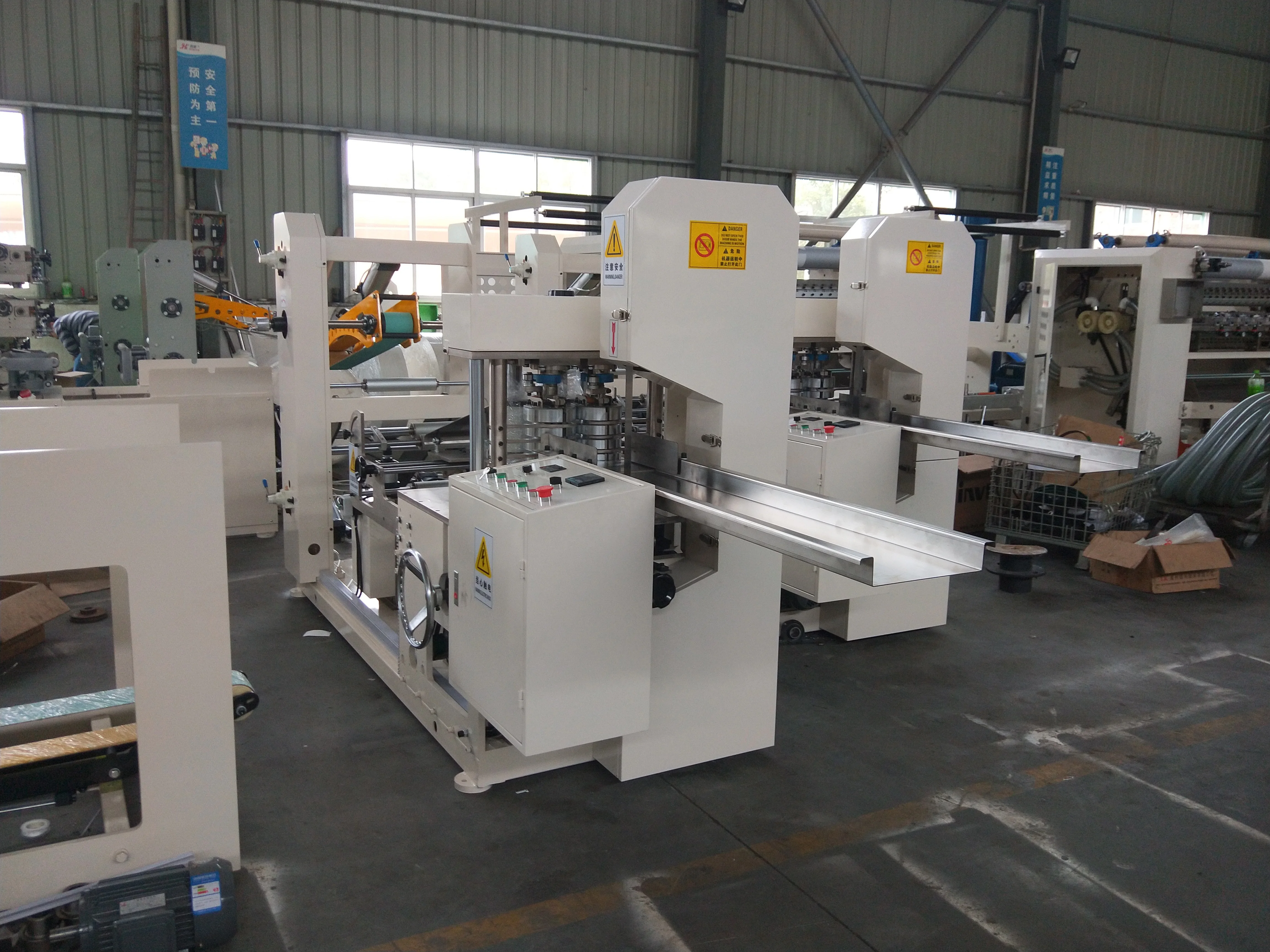 
New condition Small scale paper tissue printing folding full automatic napkin making machine 