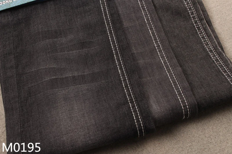 4.5oz 100% cotton 32X32 OA yarn  denim fabric hot sell kinds shorts and T-shirt