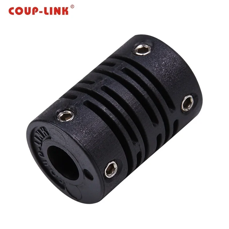 Маленькая пластиковая муфта вала кодировщика двигателя с стандартным болтом, Пластиковая Гибкая муфта вала кодировщика 22 мм