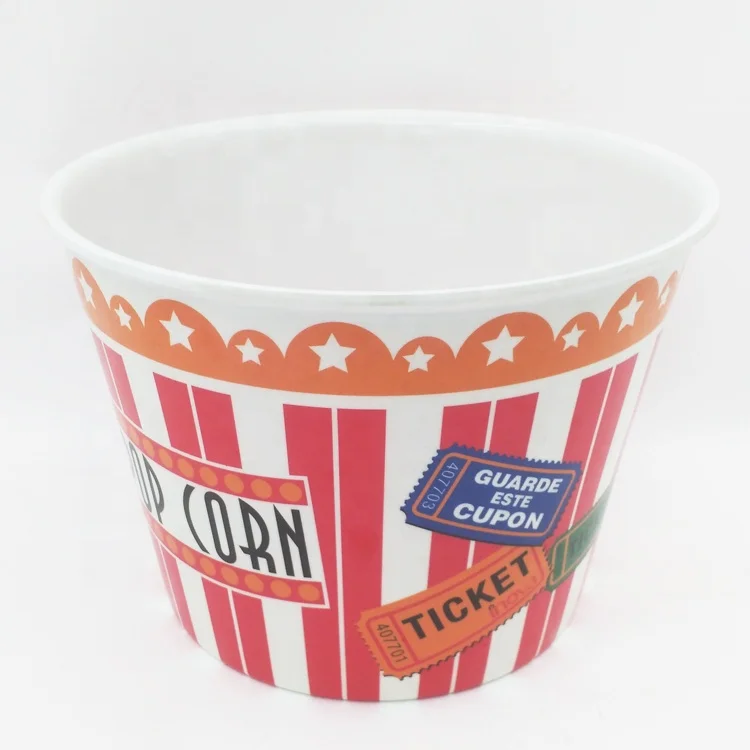 2023 Hot sale new design melamine popcorn bowl