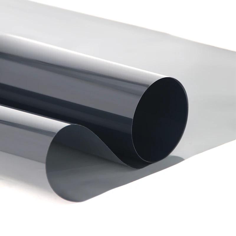 Black Window Tinted Wholesale 35% Vlt Uv99 2Mil Heat Insulation 90% IR3590 Nano-Ceramic Film For Car Window