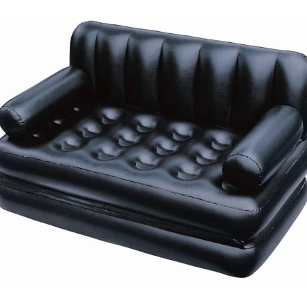 C01 Multifunctional folding inflatable sofa lazy beach chair, inflatable bed,inflatable air mattress PVC flocked
