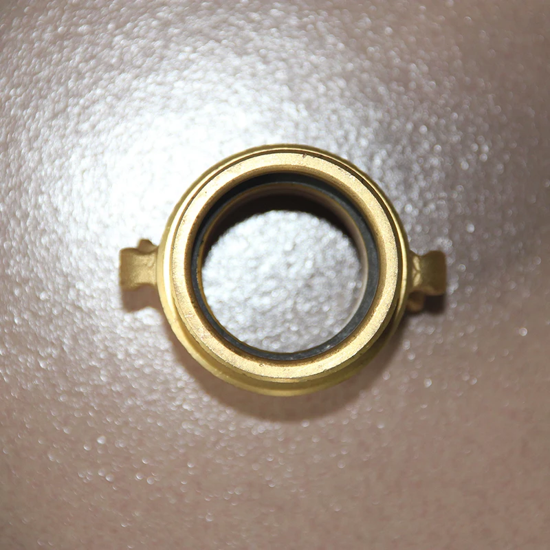 American Type 1.5/2/2.5 Inch Layflat Plain Brass Quick Water Connect Fire Hose Couplings Hydraulic