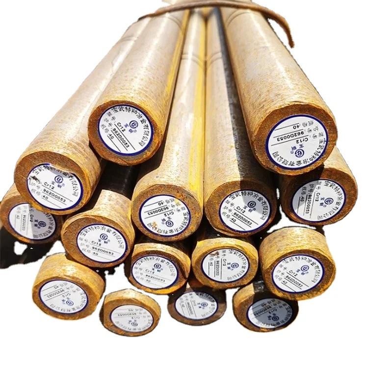 Hot Rolled Forged, Carbon Steel, 1045, 4140, 4130, 4340, 4145, 5140, 8620, Alloy Steel Round Bar Circle Solid Hollow Bar