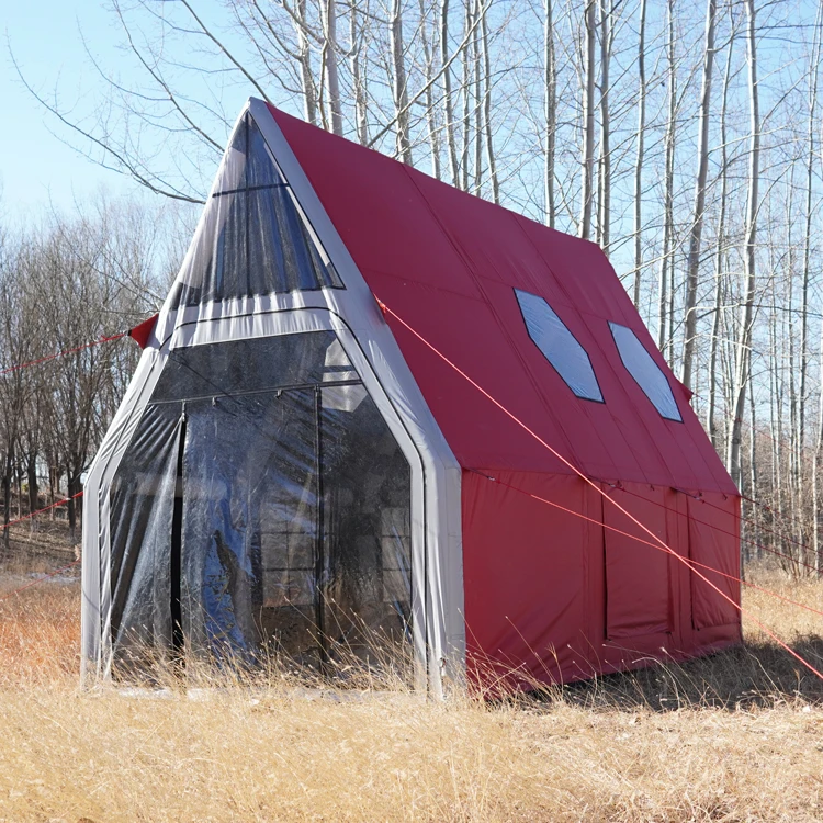 Большой космический кемпинг палатка водонепроницаемый надувной воздушный дом для наружного кемпинга