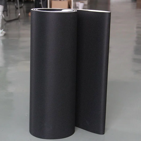 Non-slip low noise treadmill walking belt multiple patterns PVC treadmill running belt