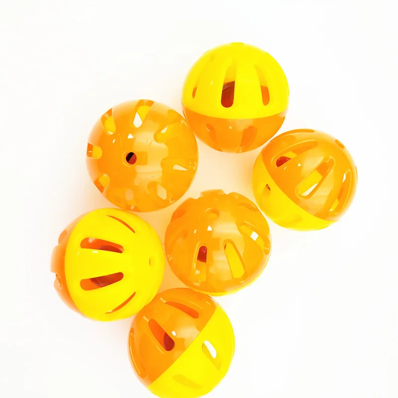 2406 Mingzhen 48MM Large Bell Ball Plastic Ring Double Circle Double Color
