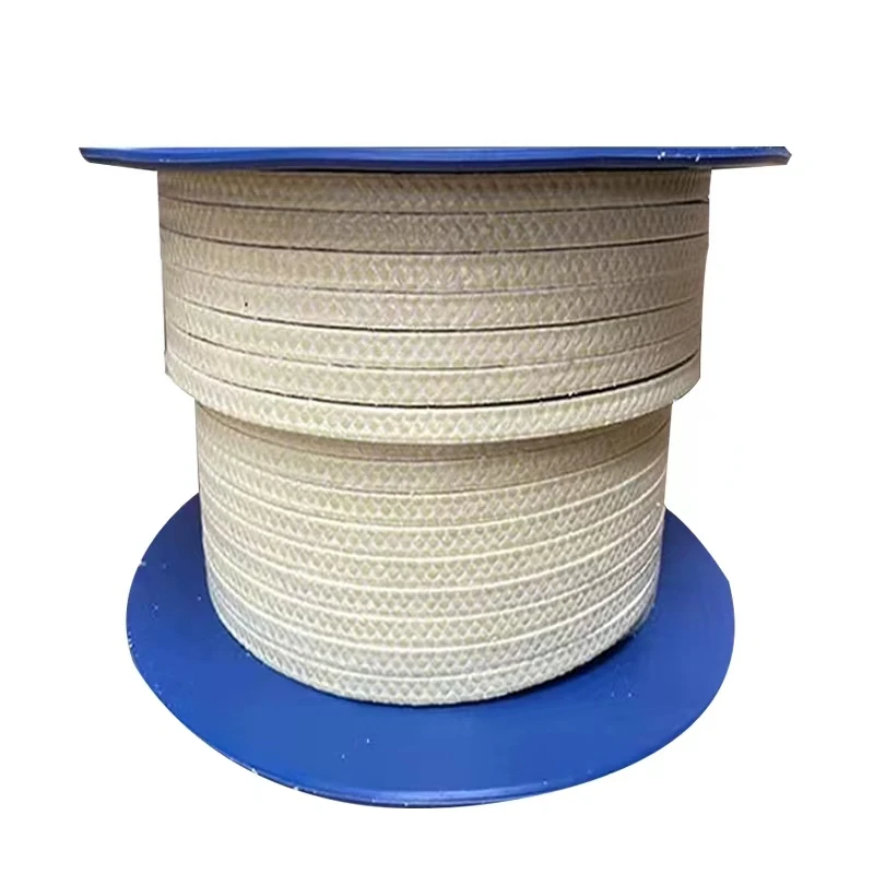 Aramid fiber packing high temperature and pressure resistance high speed pump shaft PTFE mixed packing rope