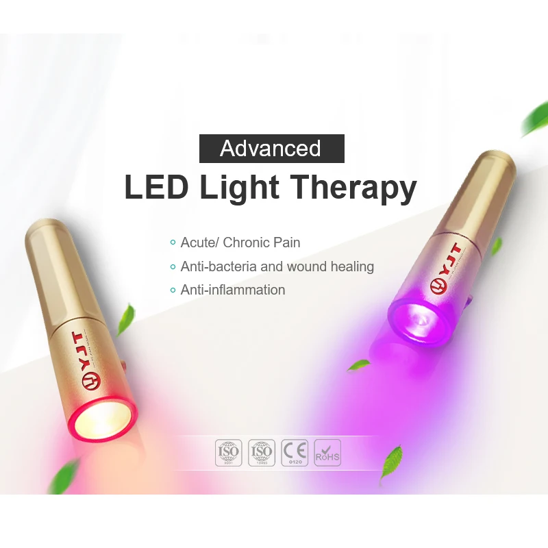 Professional Mini Phototherapy Device Pen Infra Physiotherapy Torch LED therapy pen