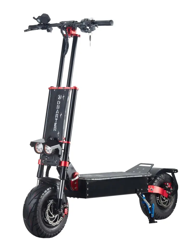 EU USA Warehouse Free Shipping  OBARTER X5 Folding Skateboard Dual Hub Motor 30AH Battery 5600w 85KM/H Electric Scooter
