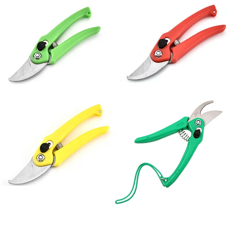 
Hot selling Outdoor Garden Sharp Cutting Blade Bypass Pruner With Protective Lock 