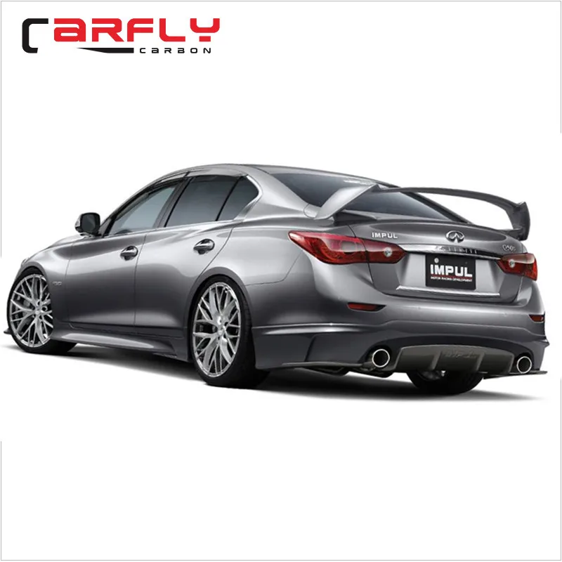 Impul style Fiberglass and Carbon fiber honeycobm Body Kit For Infiniti Q50 2014+